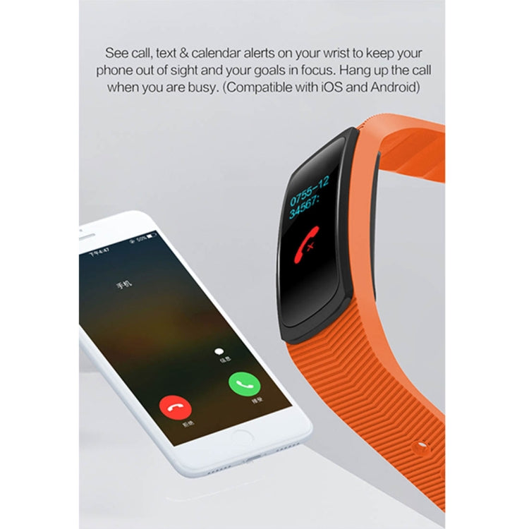 SMA-B3 Fitness Tracker 0.96 inch Bluetooth Smart Bracelet, IP67 Waterproof, Support Activity Traker / Heart Rate Monitor / Blood Pressure Monitor / Remote Capture (Blue) by buy2fix