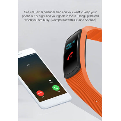 SMA-B3 Fitness Tracker 0.96 inch Bluetooth Smart Bracelet, IP67 Waterproof, Support Activity Traker / Heart Rate Monitor / Blood Pressure Monitor / Remote Capture (Blue) by buy2fix