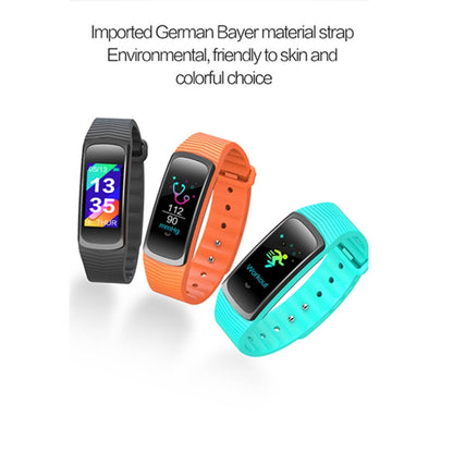 SMA-B3 Fitness Tracker 0.96 inch Bluetooth Smart Bracelet, IP67 Waterproof, Support Activity Traker / Heart Rate Monitor / Blood Pressure Monitor / Remote Capture (Blue) by buy2fix
