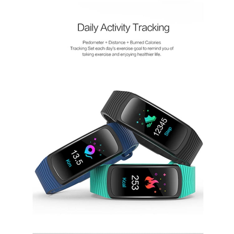 SMA-B3 Fitness Tracker 0.96 inch Bluetooth Smart Bracelet, IP67 Waterproof, Support Activity Traker / Heart Rate Monitor / Blood Pressure Monitor / Remote Capture (Blue) by buy2fix