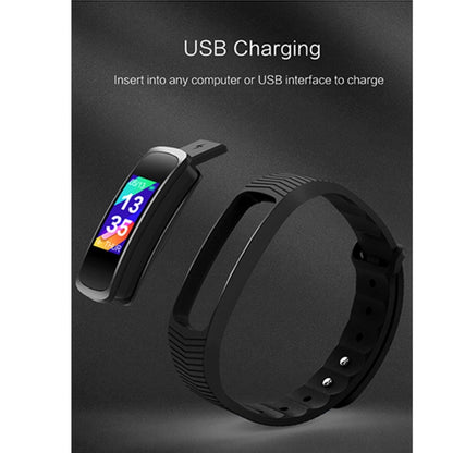 SMA-B3 Fitness Tracker 0.96 inch Bluetooth Smart Bracelet, IP67 Waterproof, Support Activity Traker / Heart Rate Monitor / Blood Pressure Monitor / Remote Capture (Blue) by buy2fix