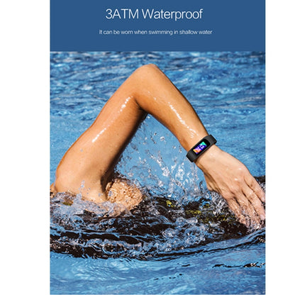 SMA-B3 Fitness Tracker 0.96 inch Bluetooth Smart Bracelet, IP67 Waterproof, Support Activity Traker / Heart Rate Monitor / Blood Pressure Monitor / Remote Capture (Blue) by buy2fix
