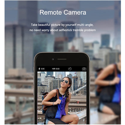 SMA-Round 1.28 inch Color Touch Screen Bluetooth Leather Strap Smart Watch, Waterproof, Support Voice Control / Heart Rate Monitor / Sleep Monitor / Bluetooth Camera, Compatible with Android and iOS System by buy2fix