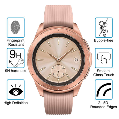 ENKAY Hat-Prince 0.2mm 9H 2.15D Curved Edge Tempered Glass Film for Galaxy Watch 42mm - Screen Protector by ENKAY | Online Shopping UK | buy2fix