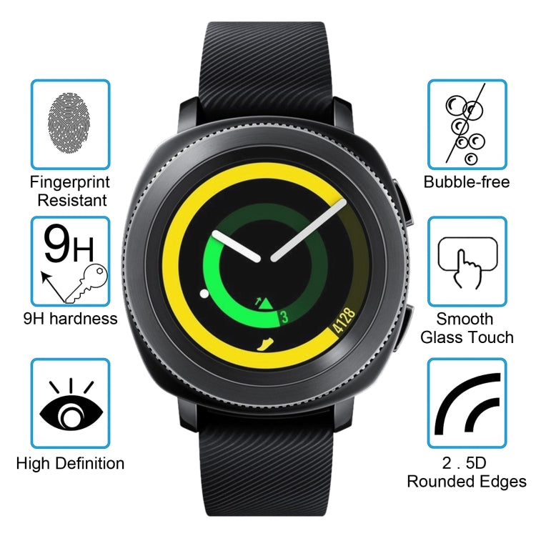 ENKAY Hat-Prince for Samsung Gear Sport Smart Watch 0.2mm 9H Surface Hardness 2.15D Explosion-proof Tempered Glass Screen Film - Screen Protector by ENKAY | Online Shopping UK | buy2fix