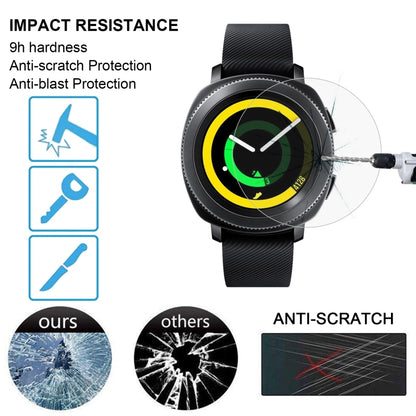 ENKAY Hat-Prince for Samsung Gear Sport Smart Watch 0.2mm 9H Surface Hardness 2.15D Explosion-proof Tempered Glass Screen Film - Screen Protector by ENKAY | Online Shopping UK | buy2fix