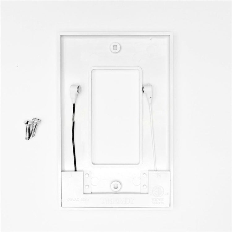 0.5W 110V Night Angel Square Plug Socket Sensor Night Light, White Light Mini Human Body Motion Induction Night Light - Sensor LED Lights by buy2fix | Online Shopping UK | buy2fix