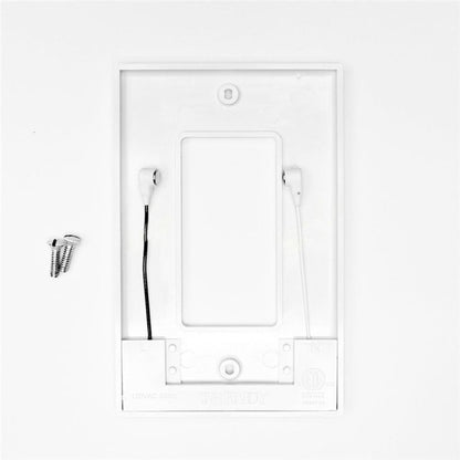 0.5W 110V Night Angel Square Plug Socket Sensor Night Light, White Light Mini Human Body Motion Induction Night Light - Sensor LED Lights by buy2fix | Online Shopping UK | buy2fix