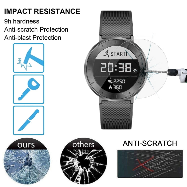 ENKAY Hat-Prince for Huawei Honor S1 Smart Watch 0.2mm 9H Surface Hardness 2.15D Explosion-proof Tempered Glass Screen Film - Screen Protector by ENKAY | Online Shopping UK | buy2fix