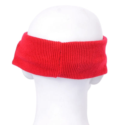 Knitted Bluetooth Headsfree Sport Music Headband with Mic for iPhone / Samsung and Other Bluetooth Devices(Red) by buy2fix