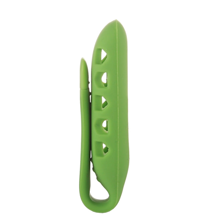 For Fitbit One Smart Watch Clip Style Silicone Case, Size: 6x2.2x1.5cm(Green) - Watch Bands by buy2fix | Online Shopping UK | buy2fix