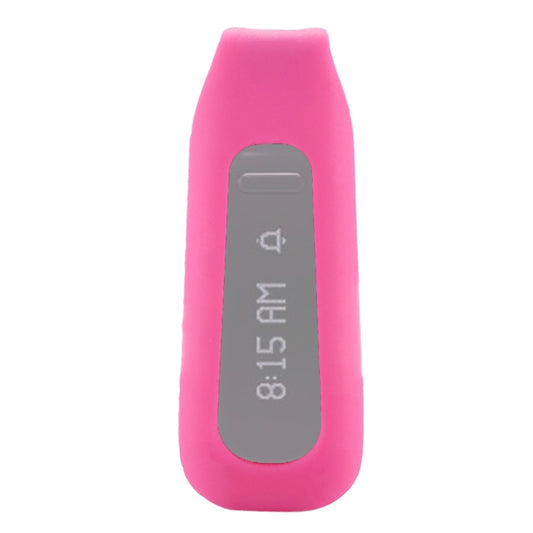 For Fitbit One Smart Watch Clip Style Silicone Case, Size: 6x2.2x1.5cm(Magenta) - Watch Bands by buy2fix | Online Shopping UK | buy2fix
