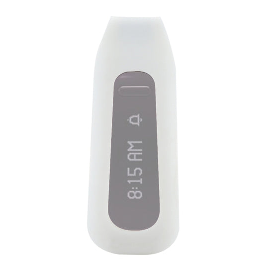 For Fitbit One Smart Watch Clip Style Silicone Case, Size: 6x2.2x1.5cm(White) - Watch Bands by buy2fix | Online Shopping UK | buy2fix