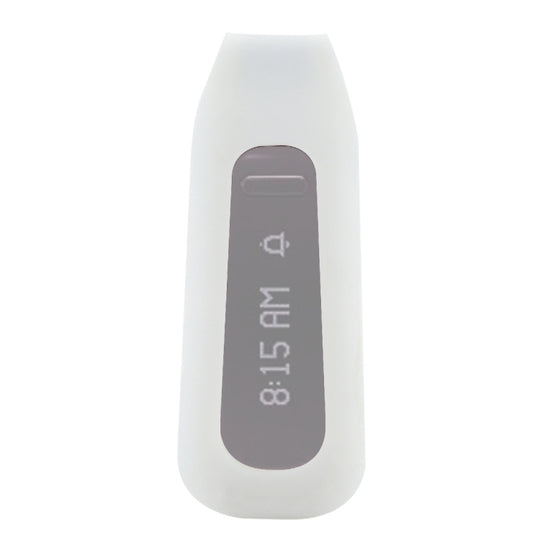For Fitbit One Smart Watch Clip Style Silicone Case, Size: 6x2.2x1.5cm(White)