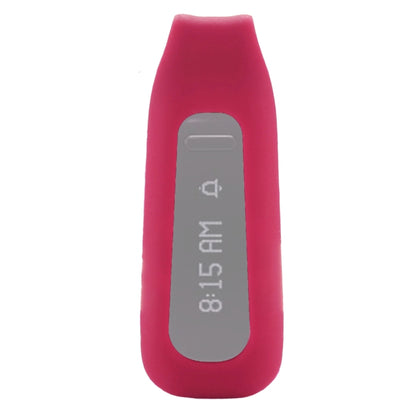 For Fitbit One Smart Watch Clip Style Silicone Case, Size: 6x2.2x1.5cm(Wine Red) - Watch Bands by buy2fix | Online Shopping UK | buy2fix