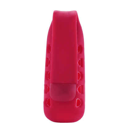 For Fitbit One Smart Watch Clip Style Silicone Case, Size: 6x2.2x1.5cm(Wine Red) - Watch Bands by buy2fix | Online Shopping UK | buy2fix