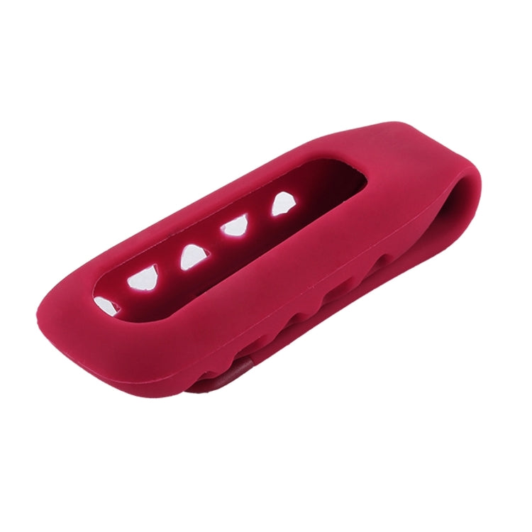 For Fitbit One Smart Watch Clip Style Silicone Case, Size: 6x2.2x1.5cm(Wine Red) - Watch Bands by buy2fix | Online Shopping UK | buy2fix