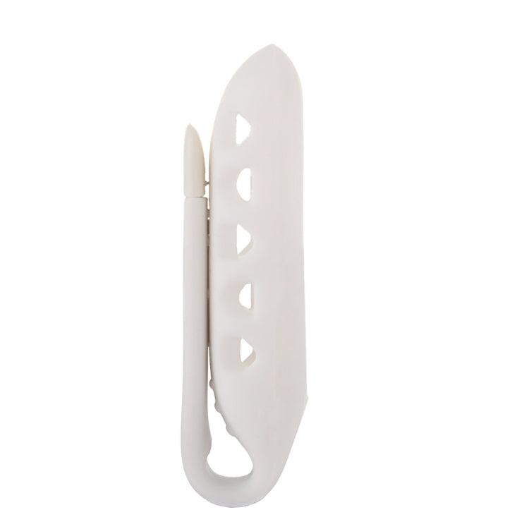 For Fitbit One Smart Watch Clip Style Silicone Case, Size: 6x2.2x1.5cm(White) - Watch Bands by buy2fix | Online Shopping UK | buy2fix