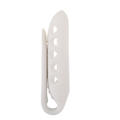 For Fitbit One Smart Watch Clip Style Silicone Case, Size: 6x2.2x1.5cm(White) - Watch Bands by buy2fix | Online Shopping UK | buy2fix