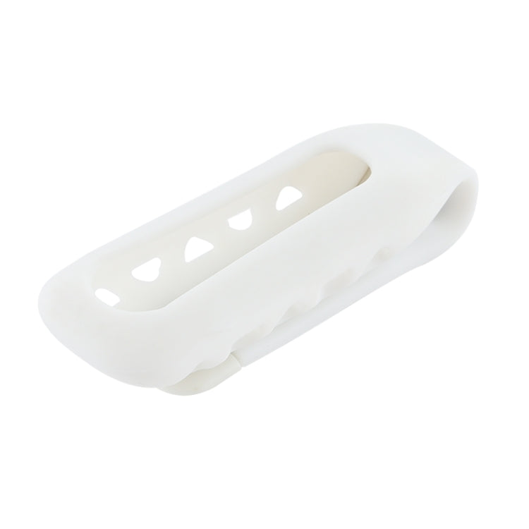 For Fitbit One Smart Watch Clip Style Silicone Case, Size: 6x2.2x1.5cm(White) - Watch Bands by buy2fix | Online Shopping UK | buy2fix