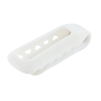 For Fitbit One Smart Watch Clip Style Silicone Case, Size: 6x2.2x1.5cm(White) - Watch Bands by buy2fix | Online Shopping UK | buy2fix