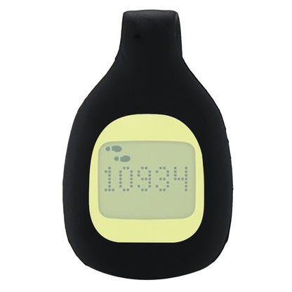 For Fitbit Zip Smart Watch Clip Style Silicone Case, Size: 5.2x3.2x1.3cm(Black) - Watch Bands by buy2fix | Online Shopping UK | buy2fix
