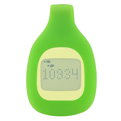 For Fitbit Zip Smart Watch Clip Style Silicone Case, Size: 5.2x3.2x1.3cm(Green) - Watch Bands by buy2fix | Online Shopping UK | buy2fix