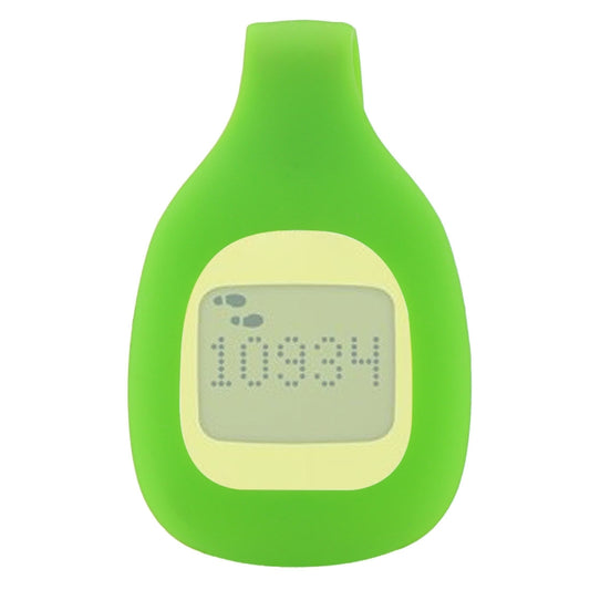 For Fitbit Zip Smart Watch Clip Style Silicone Case, Size: 5.2x3.2x1.3cm(Green) - Watch Bands by buy2fix | Online Shopping UK | buy2fix