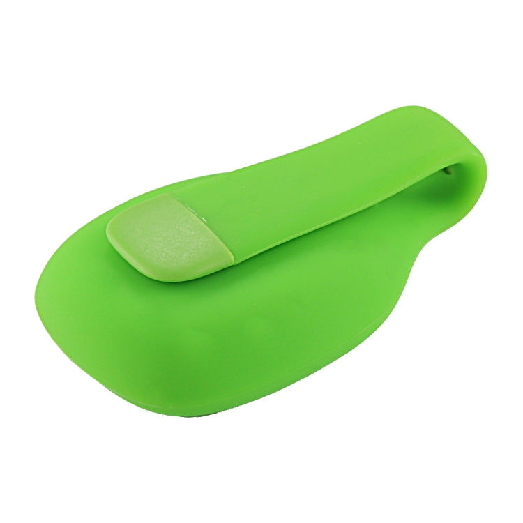 For Fitbit Zip Smart Watch Clip Style Silicone Case, Size: 5.2x3.2x1.3cm(Green) - Watch Bands by buy2fix | Online Shopping UK | buy2fix
