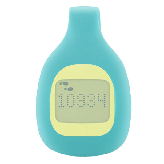 For Fitbit Zip Smart Watch Clip Style Silicone Case, Size: 5.2x3.2x1.3cm(Baby Blue) - Watch Bands by buy2fix | Online Shopping UK | buy2fix