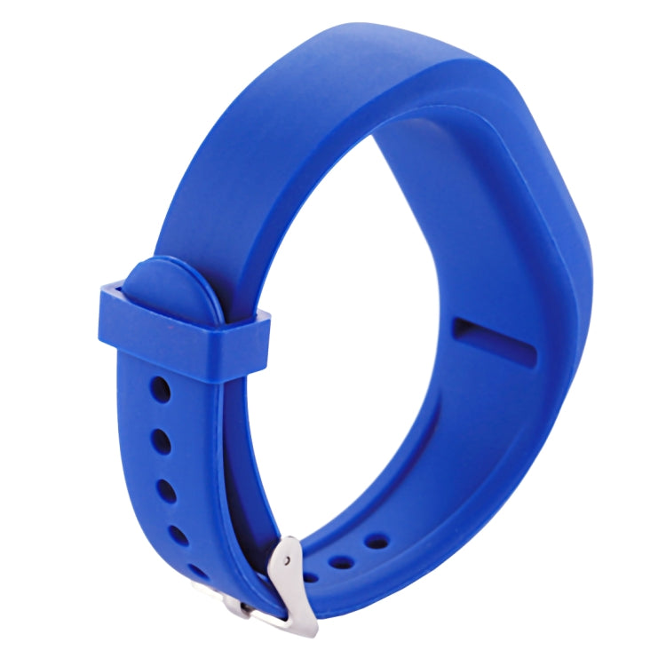 For Garmin Vivofit 3 Smart Watch Silicone Watch Band, Length: about 24.2cm(Dark Blue) - Watch Bands by buy2fix | Online Shopping UK | buy2fix