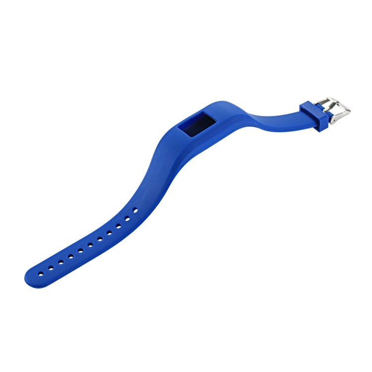 For Garmin Vivofit 3 Smart Watch Silicone Watch Band, Length: about 24.2cm(Dark Blue) - Watch Bands by buy2fix | Online Shopping UK | buy2fix
