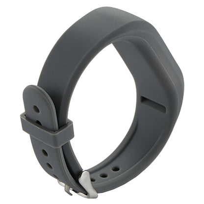 For Garmin Vivofit 3 Smart Watch Silicone Watch Band, Length: about 24.2cm(Grey) - Watch Bands by buy2fix | Online Shopping UK | buy2fix