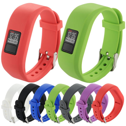 For Garmin Vivofit 3 Smart Watch Silicone Watch Band, Length: about 24.2cm(Green) - Watch Bands by buy2fix | Online Shopping UK | buy2fix