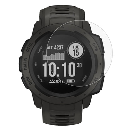 2 PCS ENKAY Hat-Prince 0.2mm 9H 2.15D Curved Edge Tempered Glass Film for Garmin Instinct Intelligent Sports Watch - Screen Protector by ENKAY | Online Shopping UK | buy2fix