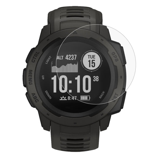 2 PCS ENKAY Hat-Prince 0.2mm 9H 2.15D Curved Edge Tempered Glass Film for Garmin Instinct Intelligent Sports Watch - Screen Protector by ENKAY | Online Shopping UK | buy2fix