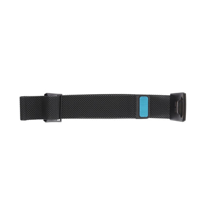 Metal Watch Band for Fitbit Charge 3(Black) - Watch Bands by buy2fix | Online Shopping UK | buy2fix