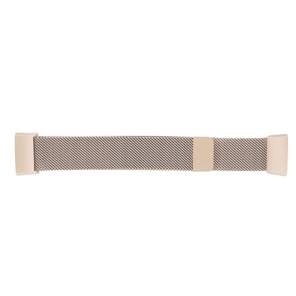 Metal Watch Band for Fitbit Charge 3(Vintage Gold) - Watch Bands by buy2fix | Online Shopping UK | buy2fix
