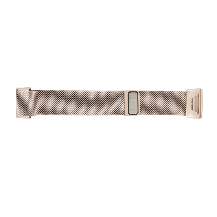 Metal Watch Band for Fitbit Charge 3(Vintage Gold) - Watch Bands by buy2fix | Online Shopping UK | buy2fix