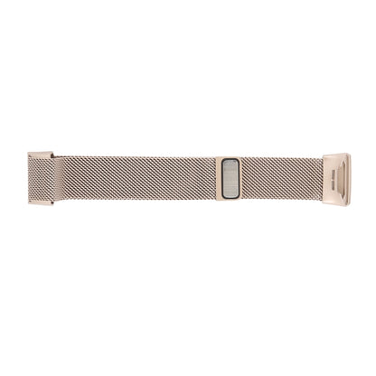 Metal Watch Band for Fitbit Charge 3(Vintage Gold) - Watch Bands by buy2fix | Online Shopping UK | buy2fix