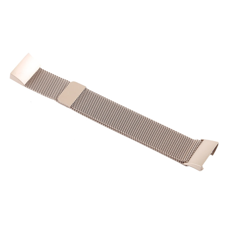 Metal Watch Band for Fitbit Charge 3(Vintage Gold) - Watch Bands by buy2fix | Online Shopping UK | buy2fix