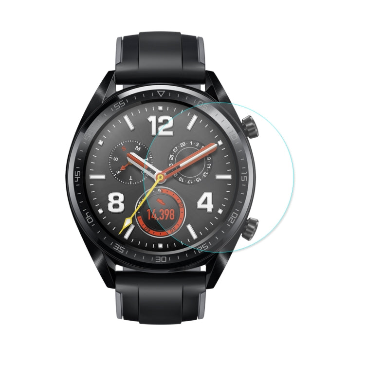 ENKAY Hat-Prince 0.2mm 9H 2.15D Curved Edge Tempered Glass Film for Huawei Watch GT 46mm - Screen Protector by ENKAY | Online Shopping UK | buy2fix