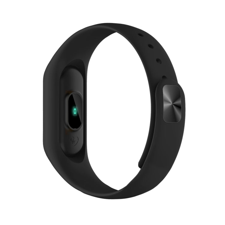 TLW25 0.42 inch OLED Display Bluetooth Smart Bracelet, IP66 Waterproof, Support Heart Rate Monitor / Pedometer / Calls Remind / Sleep Monitor / Sedentary Reminder / Alarm / Remote Capture, Compatible with Android and iOS Phones (Black) by buy2fix