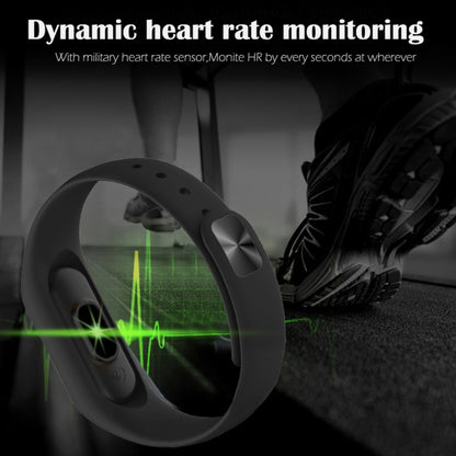 TLW25 0.42 inch OLED Display Bluetooth Smart Bracelet, IP66 Waterproof, Support Heart Rate Monitor / Pedometer / Calls Remind / Sleep Monitor / Sedentary Reminder / Alarm / Remote Capture, Compatible with Android and iOS Phones (Black) by buy2fix