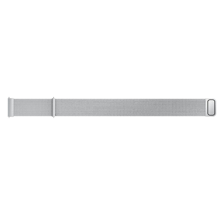 Milanis Magnetic Stainless Steel Mesh Wrist Strap WatchBand for Galaxy Watch Active 20mm(Silver) - Watch Bands by buy2fix | Online Shopping UK | buy2fix