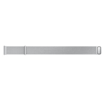 Milanis Magnetic Stainless Steel Mesh Wrist Strap WatchBand for Galaxy Watch Active 20mm(Silver) - Watch Bands by buy2fix | Online Shopping UK | buy2fix