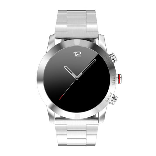 DTNO.1 S10 1.3 inches TFT Color Screen Smart Bracelet IP68 Waterproof, Steel Watchband, Support Call Reminder /Heart Rate Monitoring /Sleep Monitoring /Multi-sport Mode (Silver) - Smart Wristbands by DTNO.1 | Online Shopping UK | buy2fix