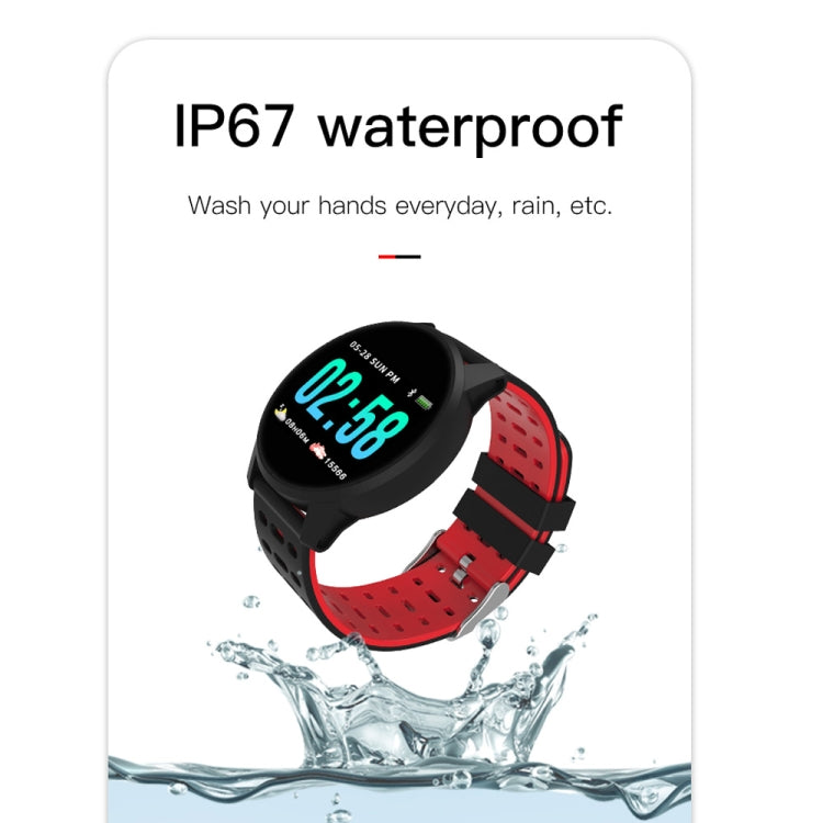 KY108 1.3 inches 240x240 Resolution Smart Bracelet IP67 Waterproof, Support Call Reminder /Heart Rate Monitoring /Sleep Monitoring /Blood Pressure Monitoring /Blood Oxygen Monitoring (Green) by buy2fix