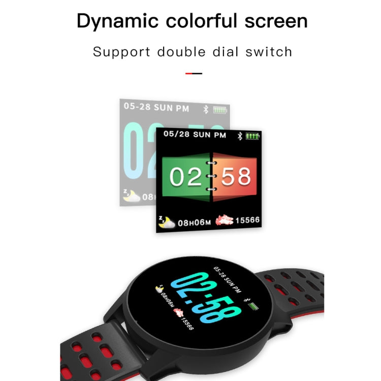 KY108 1.3 inches 240x240 Resolution Smart Bracelet IP67 Waterproof, Support Call Reminder /Heart Rate Monitoring /Sleep Monitoring /Blood Pressure Monitoring /Blood Oxygen Monitoring (Green) by buy2fix