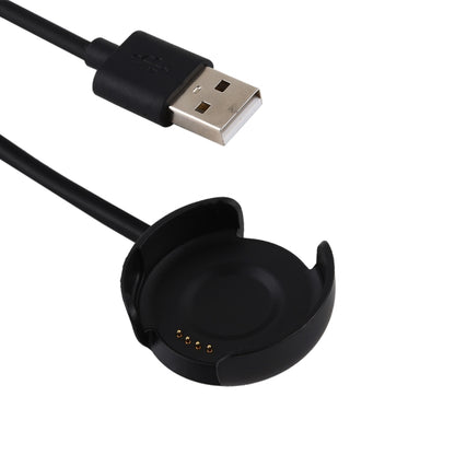 1m Portable Smart Watch Cradle Charger USB Charging Cable for Amazfit A1801(Black) - Charger by buy2fix | Online Shopping UK | buy2fix